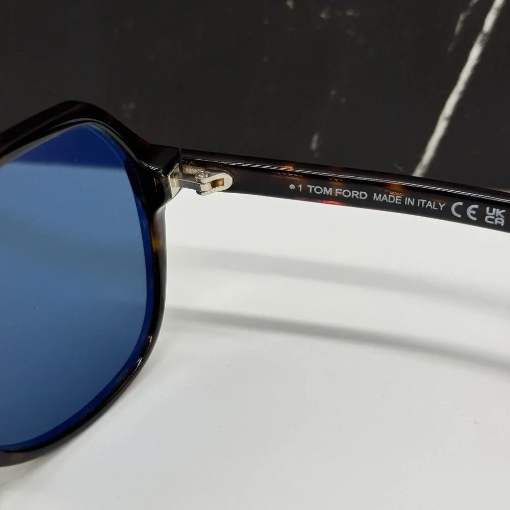 NEW TOM FORD HAYES TF934 52V HAVANA MEN SUNGLASSES TOM FORD FT0934 52V
